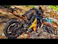Full restoration 30 year old super sports motorcycle on fire | Unbelievable moto restore