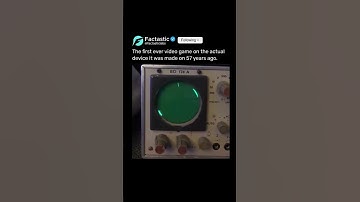 The First Video Game?