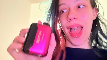 ASMR| puffing on geek bar pulseX