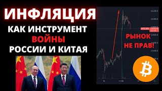 ИНФЛЯЦИЯ в США. Рынок ОШИБСЯ! Инфляция - как инструмент войны России и Китая.