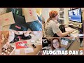 how I make thumbnails + packing orders❄️| vlogmas day 5 | 2020 |