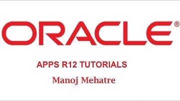 MOAC in Oracle Apps R12