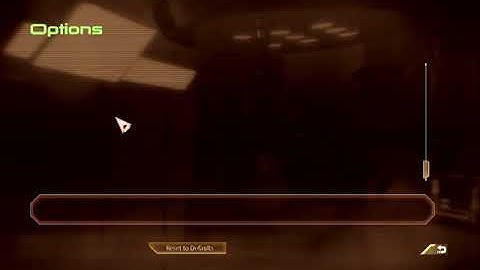 Mass Effect 2 | Menu Settings | Graphic Settings | Controls | ETC |