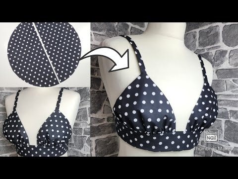 Wow 💥 Very Easy Bra Sewing in all Sizes - No Pattern | Sewing Tips and Tricks