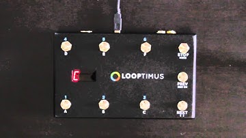 Looptimus USB MIDI Foot Controller: Pad Mode