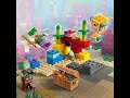 LEGO Minecraft The Coral Reef  21164  Review