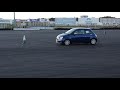 TSUKUBA Gymkhana 20211123 (FIAT500 1.2 POP)NG-ver.