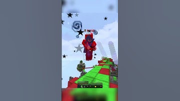 Ranked Bedwars on 100 PING #shorts