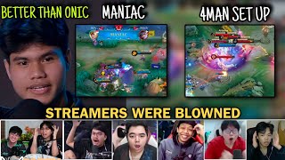 Ae Better Than Onic Rn? Streamers Reaction To Freya Maniac & Terizla 4Man Penalty Zone M7