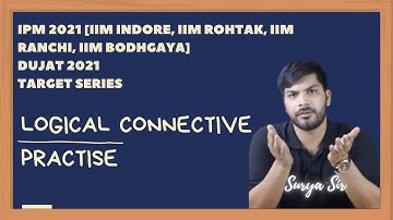 Logical Connectives Practise | IPM Crash Course Online | IPM 2021 | DUJAT 2021