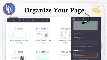 Secties toevoegen in Carrd (Easy Page Organizer)