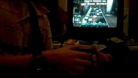 guitar hero 3 through the fire and flames intro tapping