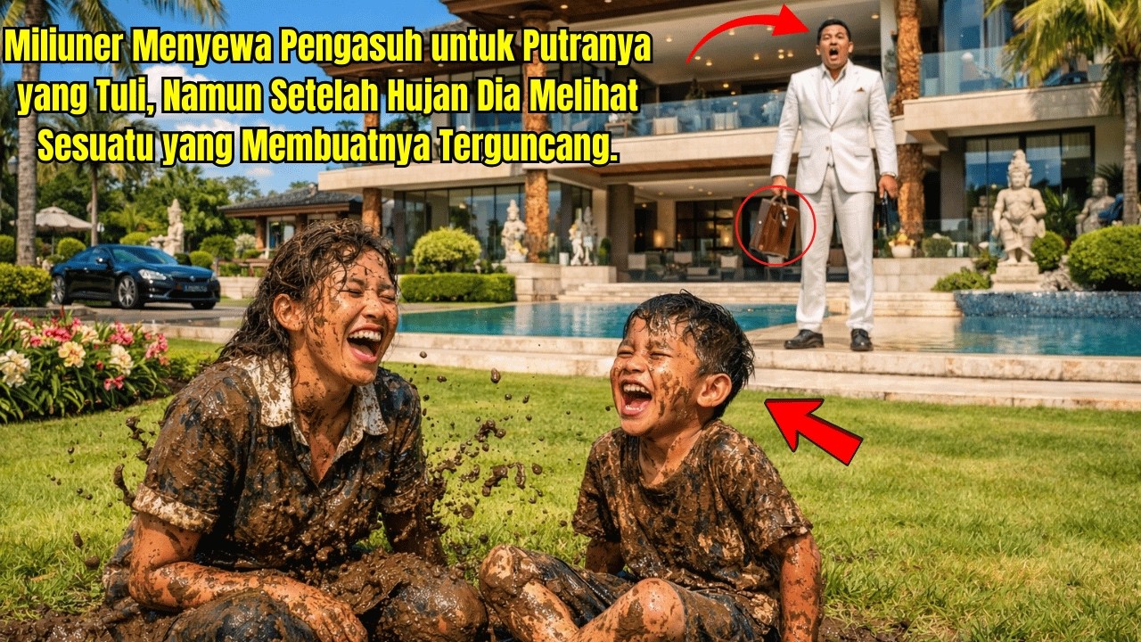 Miliuner Menyewa Pengasuh untuk Putranya yang Tuli,  Melihat Sesuatu yang Membuatnya Terguncang.