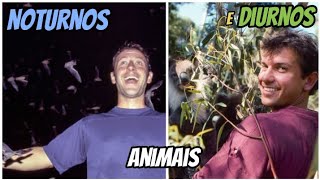 Animais noturnos! - zoboomafoo com os irmãos kratts em português - #zoboomafoo