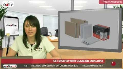 Get stuffed with gusseted envelopes