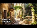 Relaxing walks in france  beautiful seillans village in the french riviera 4k tour