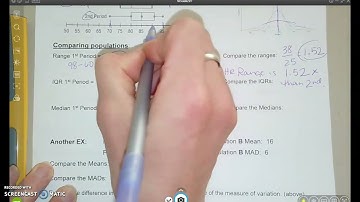 Ch 10 Video #7 comparing populations