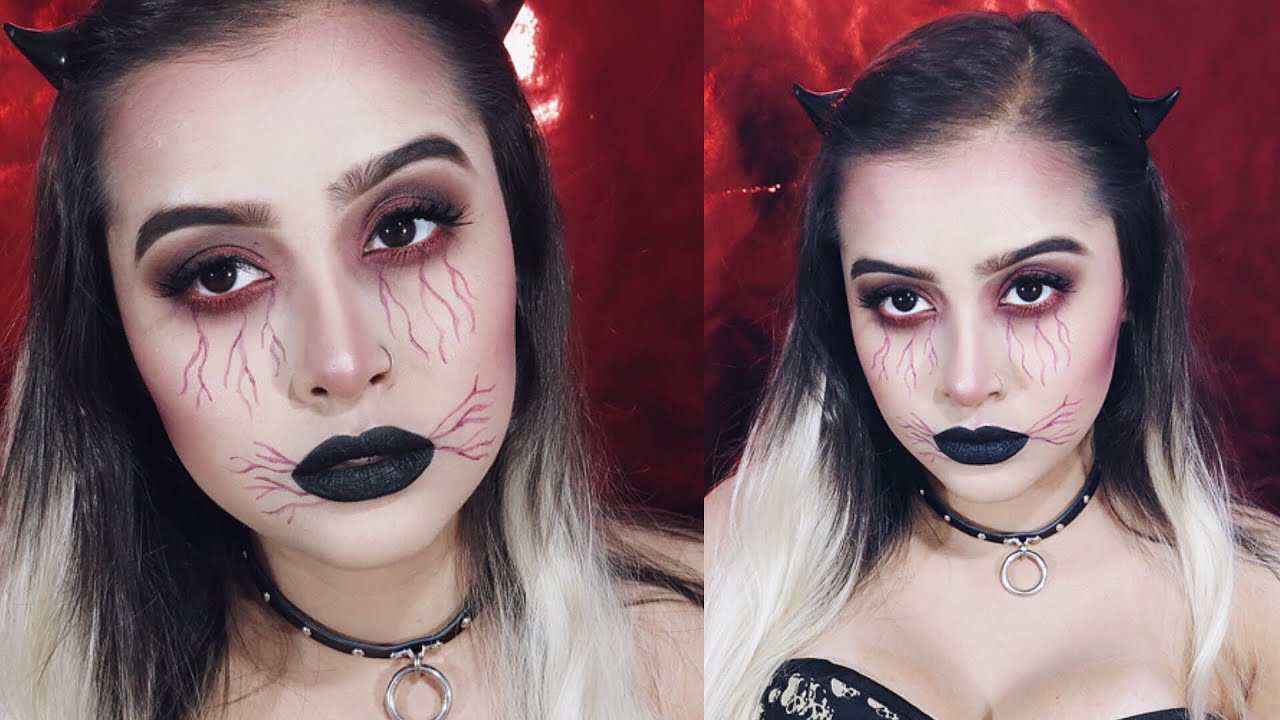 DEVIL MAKEUP HALLOWEEN 2020 - Tutoriais de Maquiagens artísticas ...