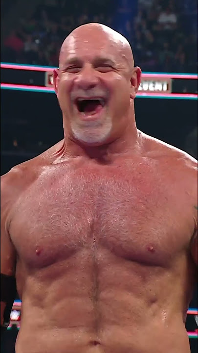 This was the moment Gunther realized he's in the ring with THE Goldberg.😤