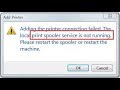 How To Fix Print Spooler Service Is Not Running In Windows 7