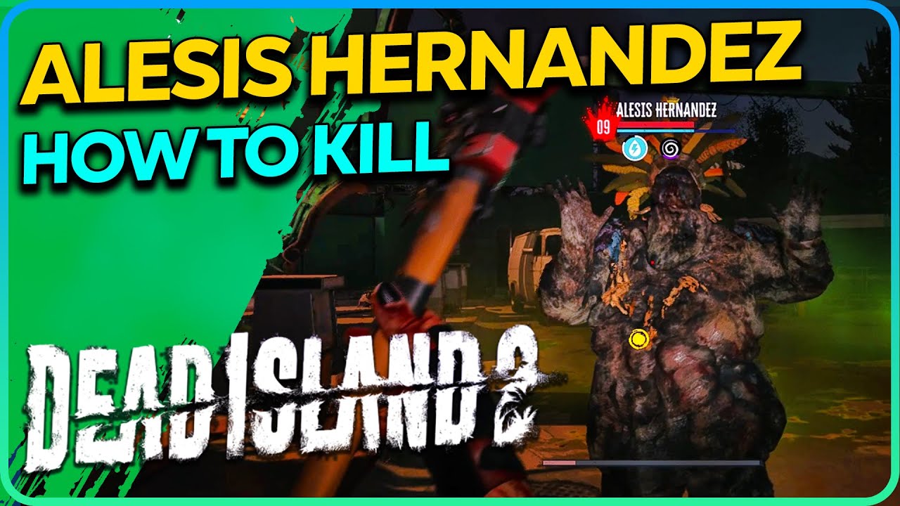 How to kill Alesis Hernandez without a weapon | Dead Island 2 - YouTube