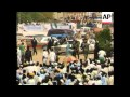 Nigeria - Gaddafi arrives for Moslem New Year