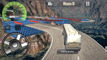 Impossible Bus Driving Track 3D Walkthrough Gameplay Part 7 - (Android, iOS) #busdriving