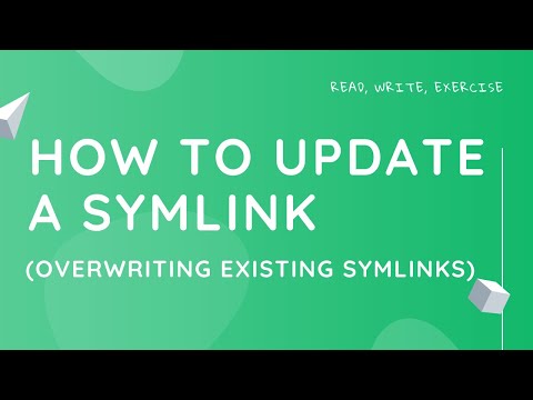 How to update an existing symlink