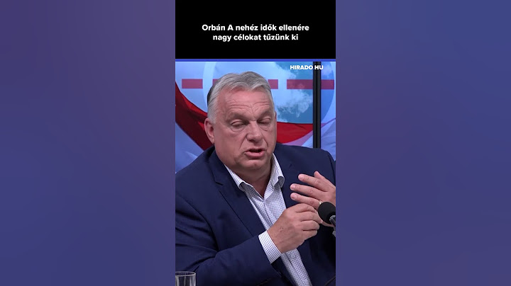 Orbán Viktor: A nehéz idők ellenére nagy célokat tűzünk ki