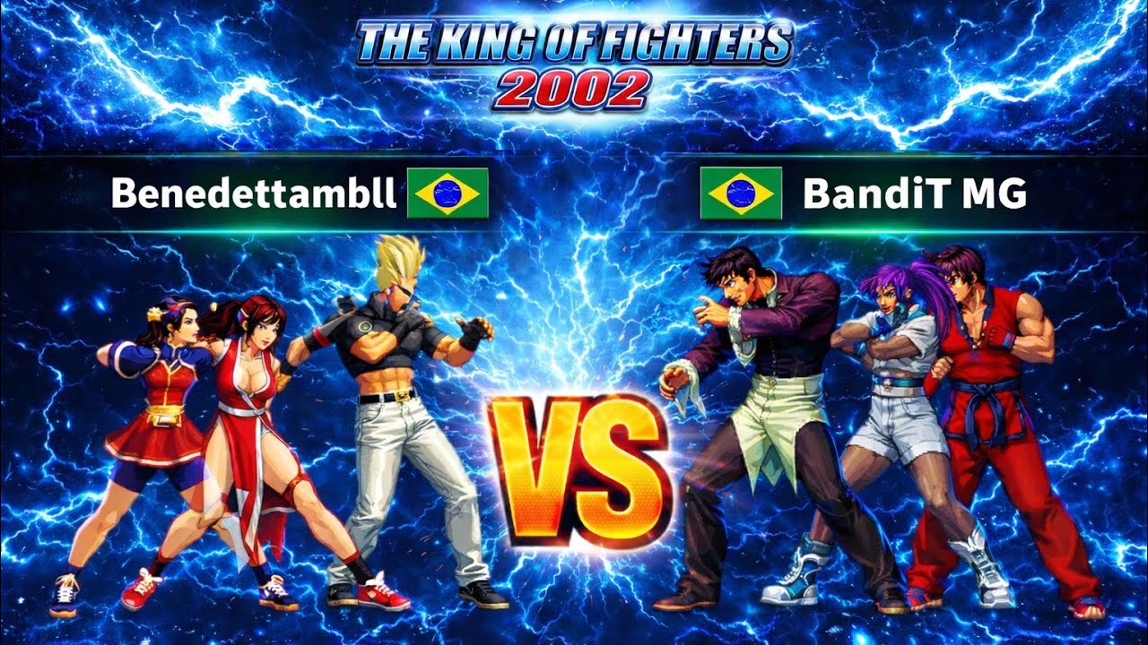 KoF2002 Ft3 Benedettambll 🇧🇷 VS 🇧🇷 BandiT MG