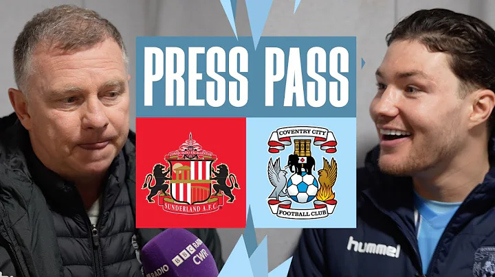 Callum O'Hare and Mark Robins react to Coventry City's win at Sunderland 🎙️