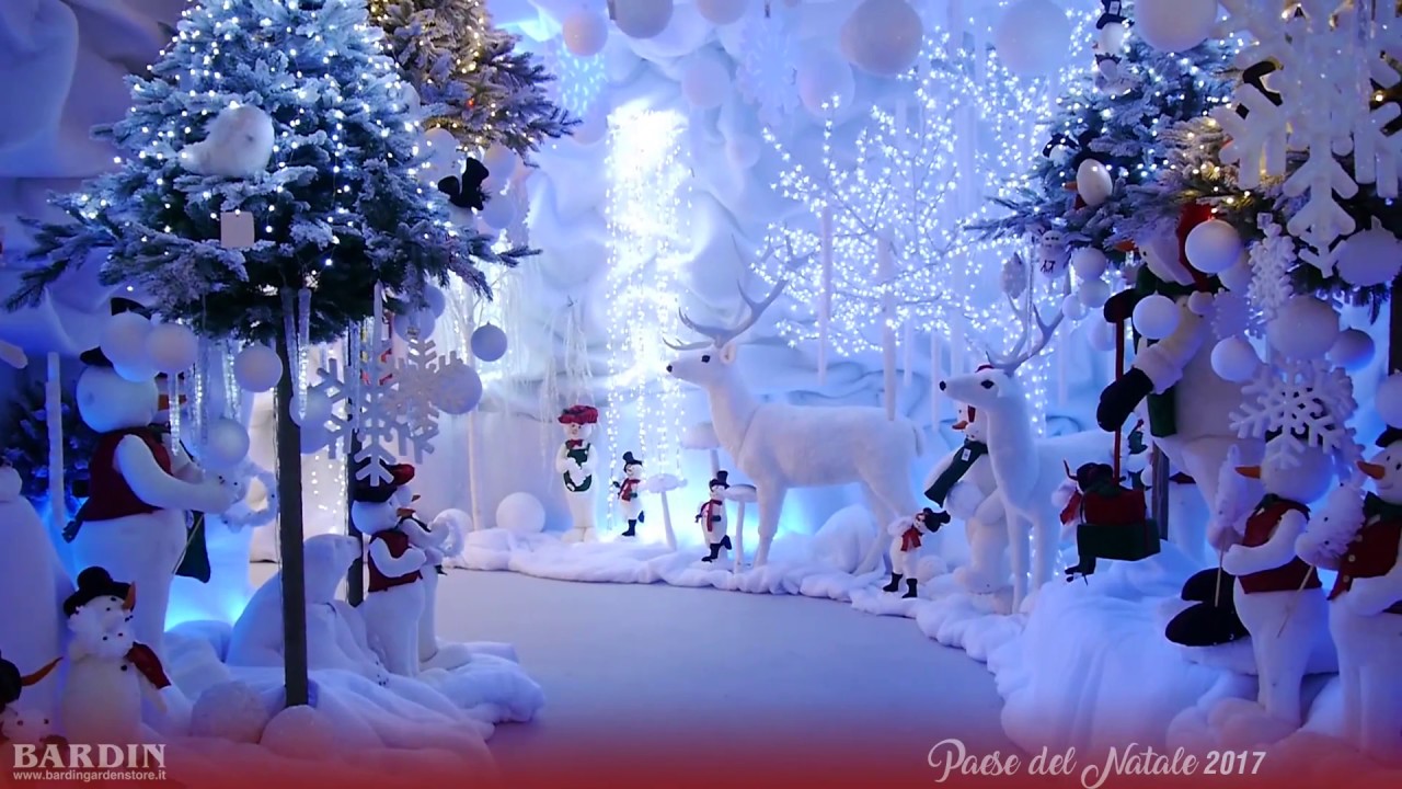 Il Paese Del Natale.Addobbi E Decorazioni Natalizie Natale 2017 Di Bardin Garden Store Youtube