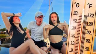 Living In A SAUNA!  Onboard Lifestyle ep.281