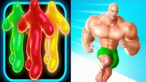 Blob Runner|| Muscle Man Run|| All Levels Completed|| Android iOS Gameplay