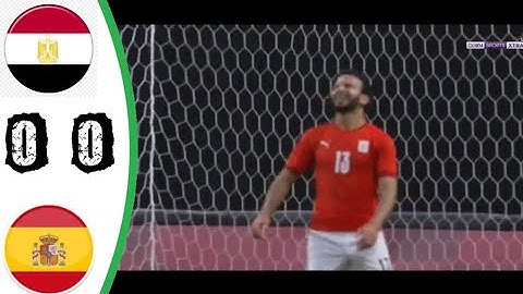 ملخص مباراة مصر واسبانيا  0_0تعليق رؤف خليف#اولمبياد_طوكيو