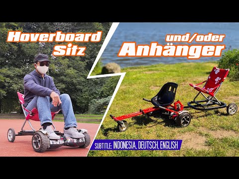 Hoverboard Seat and/or Hoverboard Trailer Review 