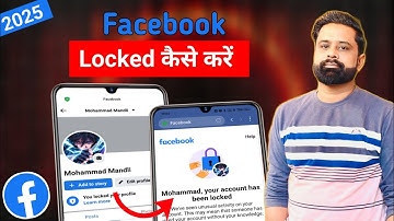 Facebook account lock kaise kare 2025 | How to Lock Your I