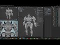 【ロボットモデリング】blender作業配信 #5