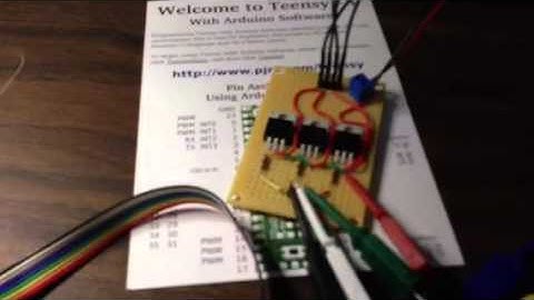 Rgb led strip teensy
