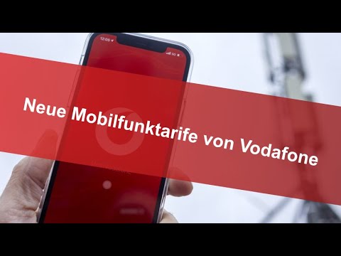 Neue Mobilfunktarife von Vodafone