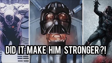 Does Darth Vaders Suit make him more powerful? #darthvader #starwars