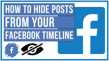How To Hide And Unhide Posts From Facebook Timeline
