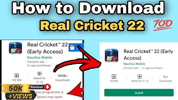 Download Real Cricket 22 | Fix the Early Access Program Is Currently Full, Space may open up later