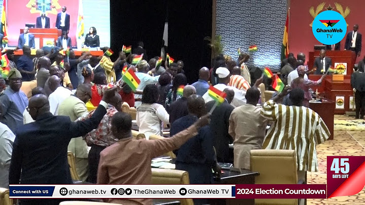 Watch NDC MPs jubilate as Speaker suspends Parliament indefinitely