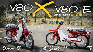 Yamaha v80 & v80e full restoration || retropolis