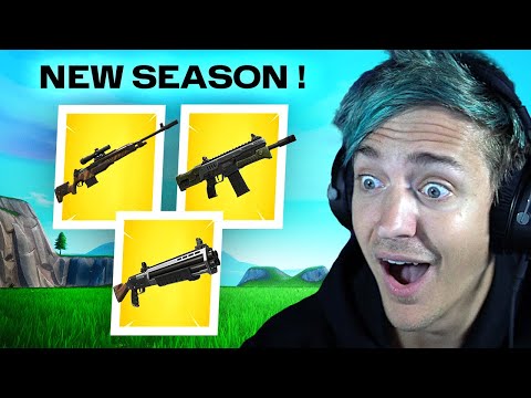 Fortnite NEW SEASON is ONE OF THE BEST - Ninja REACT