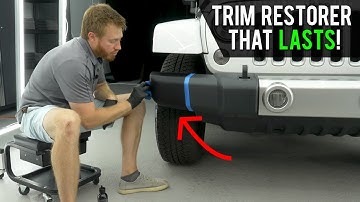 Restore Black Trim The Right Way (Won