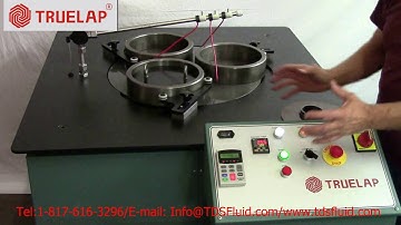 Lapping and polish  parts ,Lapping machine control system,how to use lapping machine