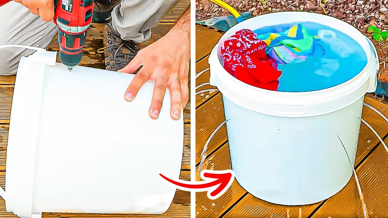 BUCKETS AND CANISTERS UPCYCLING HACKS TO HELP YOU IN YOUR ECONOMY