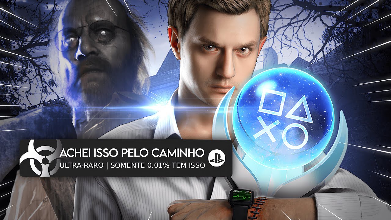A PLATINA DO RESIDENT EVIL 7 É PERFEITA!!!